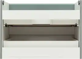 Тумба под раковину Aquanet Вега 2.0 70 мисти грин, подвесная, 337960