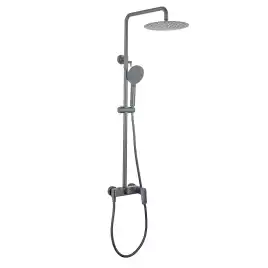 Душевая система Aquatek ВЕГА AQ2060BGM, Оружейная сталь