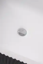 Акриловая ванна Azario LAGO BLANCO BLACK 170х75 AZ-6724-1CRB 17075, асимметричная, правая