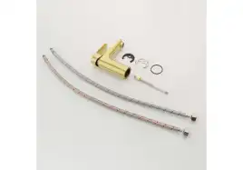 Смеситель для раковины Aquatek Ника AQ1810BG, Золото матовое