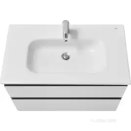 Тумбы под раковину Roca Domi 80 A857459806 подвесная, цвет, Белый глянец