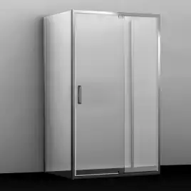 Душевой уголок WasserKRAFT Berkel 48P 120х100 48P26 профиль Хром стекло Прозрачное