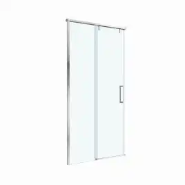 Душевая дверь BelBagno SOFT_CLOSE-1-BF-1-100-C-Cr стекло прозрачное, профиль Хром