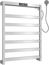 Полотенцесушитель электрический Allen Brau Reality 642х472 7.32000-BN брашированный никель