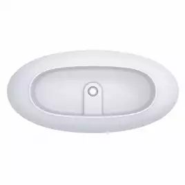 Ванна из литьевого мрамора  Aqua de Marco Caprice 160х80х60 Solid Perfection 1160WCAPR_SOL, Белая матовая