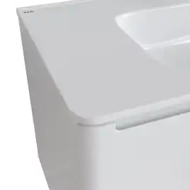 Тумба с раковиной IDDIS Edifice 100, напольная, Белая, EDI10WFi95K