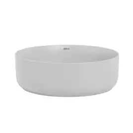 Раковина накладная ABBER BEQUEM 36х36х12 AC2108MLG, круглая, светло-серая матовая