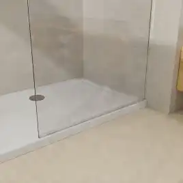 Душевая перегородка Azario Walk-in 120 AZ-251-120-CH-CL стекло 8 мм прозрачное, профиль Хром