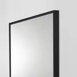 Зеркало BelBagno SPC-AL 100х80 SPC-AL-1000-800 Nero без подсветки, Черный