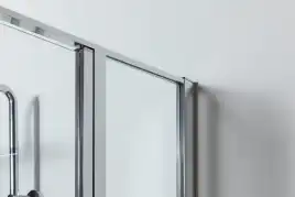 Душевая дверь Allen Brau Priority 140 см, 3.31034.00, профиль Хром, стекло Прозрачное