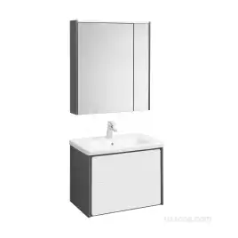 Тумбы под раковину Roca Ronda 60 ZRU9302963 подвесная, цвет, Белый глянец / Антрацит