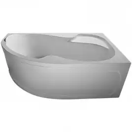Акриловая ванна Marka One AURA 150х105 Асимметричная Белая Правая 01ау1510п