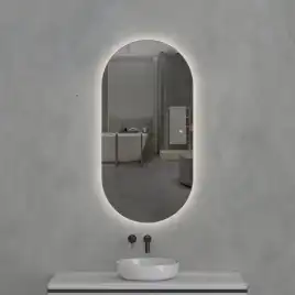 Зеркало с подсветкой AVS Гарда 60x120 см, ИК-датчик