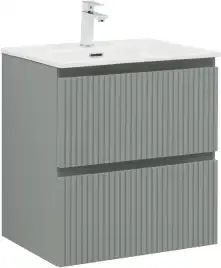 Тумба под раковину Aquanet Джейн (Flat) 60 мисти грин 335432