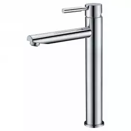 Смеситель для накладной раковины WasserKRAFT Main 4100 4103H, однорычажный, высокий, Хром