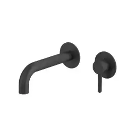 Смеситель для раковины Whitecross Y black скрытого монтажа Черный матовый, Y1216BL