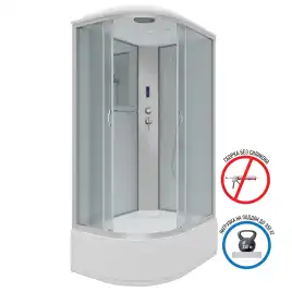 Душевая кабина Niagara Classic 120х80х215 NG-2310-14RP высокий поддон, без гидромассажа, 23101424RP