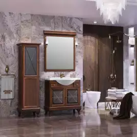 Зеркало Opadiris Борджи 85 00-00007322 без подсветки цвет, светлый орех