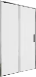 Душевая дверь Aquanet Pleasure Evo 110 AE65-N110-CT профиль хром, прозрачное стекло