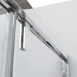 Душевой уголок Vincea Lugano 120х90 VSR-1L9012CGB-1, дверь раздвижная, профиль черный, стекло тонированное