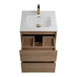 Тумба под раковину BelBagno KRAFT-500-2C-SO-RNN подвесная Rovere Nebrasca Nature