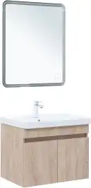 Тумба под раковину Aquanet Оптима 70 дуб светлый, 344804