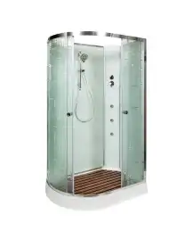 Душевая кабина AvaCan EM2012RNGM 120x90 см, низкий поддон, без крыши, правая