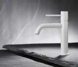 Смесители для раковины AVS Slimmer 811-100-MW, белый матовый