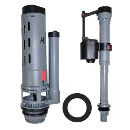 Унитаз-компакт Azario VISE AZ-1343BT напольный, безободковый, в комплекте с бачком и сиденьем микролифт, Белый глянцевый