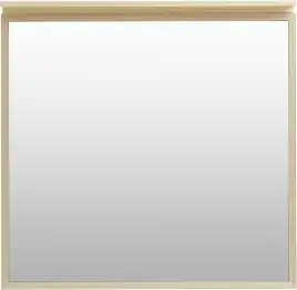 Зеркало Allen Brau Priority 80х75 1.31015.03 с подстветкой, сенсорный выключатель, Латунь