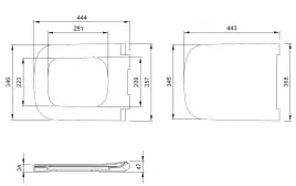 Крышка-сиденье Allen Brau Infinity 4.21013.20 белый глянец