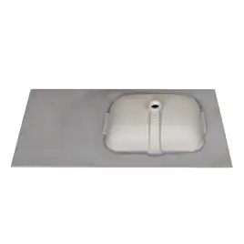 Раковина мебельная AVS Шарм 120x56 L белая/серая