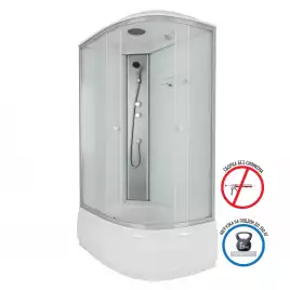Душевая кабина Niagara Eco 120х80х215 NG-7310-14L высокий поддон, без гидромассажа