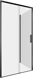 Душевой уголок Aquanet Pleasure Evo 100x90 AE65-100x90-BT профиль черный, прозрачное стекло