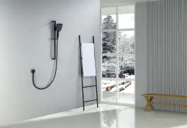 Душевой гарнитур Aquatek ЛИБРА AQ2019MB, Черный матовый