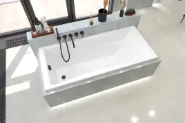 Акриловая ванна Whitecross PALACE 180х80 0104.180080.100 прямоугольная, Белая