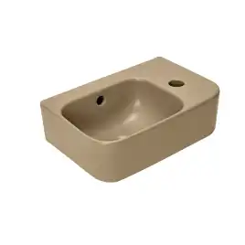 Рукомойник AVS Грэйс 37x25 L, бежевый матовый