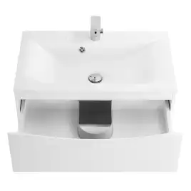 Тумба под раковину BelBagno MARINO-750-2C-SO-BO-P подвесная Bianco Opaco
