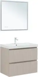 Тумба под раковину Aquanet Джейн (Flat) 80 бежевый, 343977