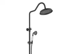 Душевая система Aquatek КЛАССИК AQ2543MB с термостатом, Черный матовый