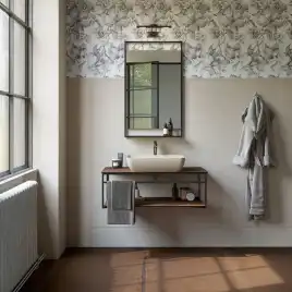 Раковина Kerama Marazzi PLAZA накладная 55, песочная матовая, PLR.wb.55\SAN