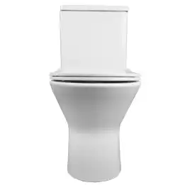 Унитаз-компакт Azario FRETTA NEW AZ-1223B напольный, безободковый, в комплекте с бачком и сиденьем микролифт, Белый глянцевый