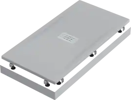 Душевой поддон Good Door Flow 140х80 из искусственного камня, Серый графит ЛП00106