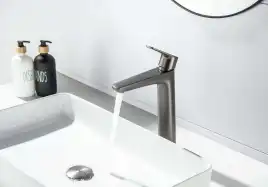 Смеситель для раковины Aquatek Бетта AQ1104BGM, Оружейная сталь