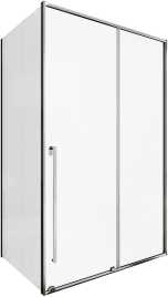 Душевой уголок Allen Brau Fantasy 130x100 3.11007.00 + 3.11014.00 хром
