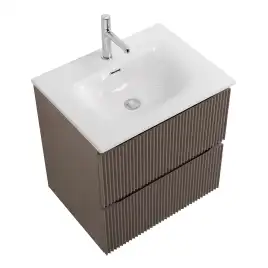 Тумба под раковину BelBagno UNO-700-2C-SO-СO подвесная, Бежевый матовый