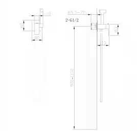 Смеситель ABBER Daheim AF8226G с гигиеническим душем, золото матовое