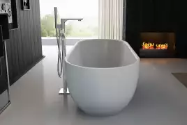 Акриловая ванна BelBagno 150х80 BB70-1500-800, отдельностоящая, Белая глянцевая