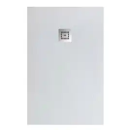 Душевой поддон BelBagno UNO 120х80 из искусственного камня, TRAY-MR-UNO-AH-120/80-35-W-CR, Белый