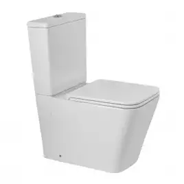 Напольный унитаз BelBagno ARDENTE-R BB02093CPR/SC, безободковый, с сиденьем микролифт, Белый